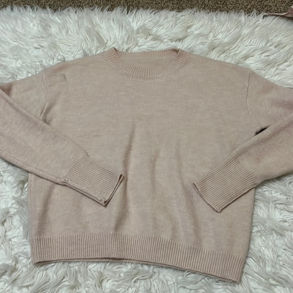 Pink sweater